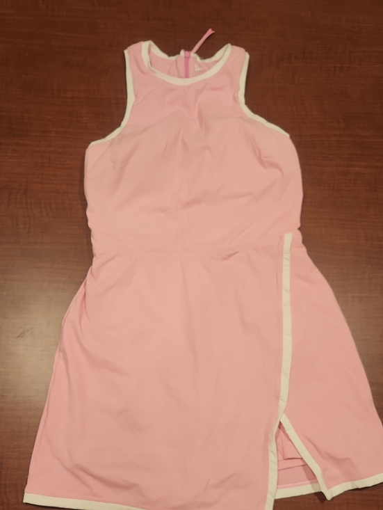 all in motion Dresses & Skirts - All In Motion Pink Sleeveless Athletic Dress with Contrast Trim